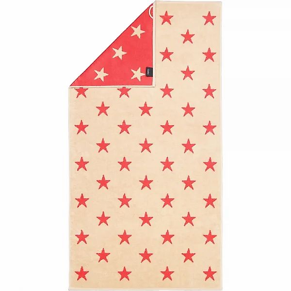 Cawö Handtücher NEW STARS Sterne groß 6260 - Farbe: beige/pink - 32 - Dusch günstig online kaufen