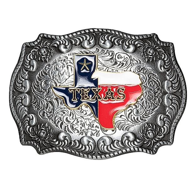 Stars & Stripes Gürtelschnalle GS-610 Texas Westerngürtelschließe, emaillie günstig online kaufen