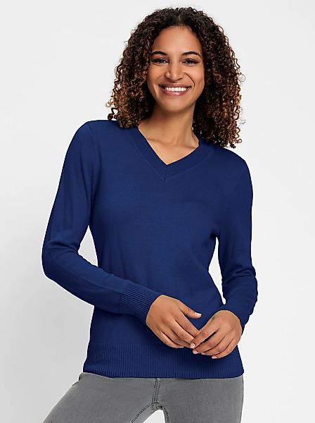 Casual Looks V-Ausschnitt-Pullover "Pullover" günstig online kaufen