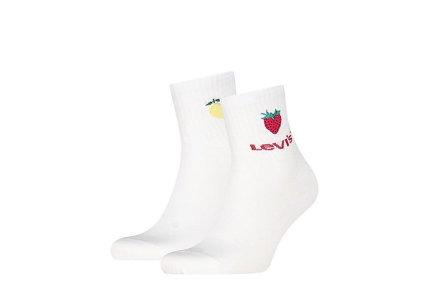 Levi's® Kurzsocken LEVIS HIGH MID CUT FRUIT GRAPHIC (2 Paar) Cotton-Mix, Fr günstig online kaufen