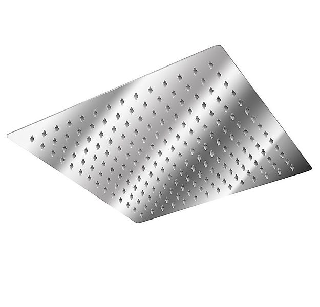 tectake Duschbrause Regenduschkopf, aus poliertem Edelstahl mit Spiegeleffe günstig online kaufen