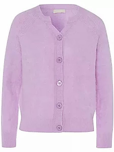 Strickjacke aus 100% Kaschmir include lila günstig online kaufen