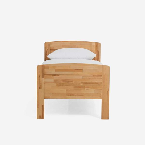 Massiv Holzbett aus Kernbuche geölt günstig online kaufen