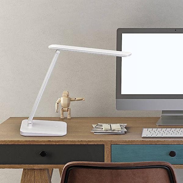 Akku-Tischleuchte MAULsally, weiß, CCT, dimmbar, Höhe 34 cm günstig online kaufen