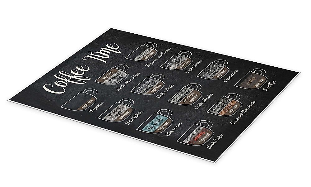 Posterlounge Poster Editors Choice, Coffee Time günstig online kaufen