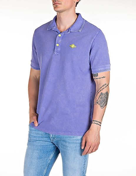 Replay Herren Poloshirt Garment Dyed günstig online kaufen