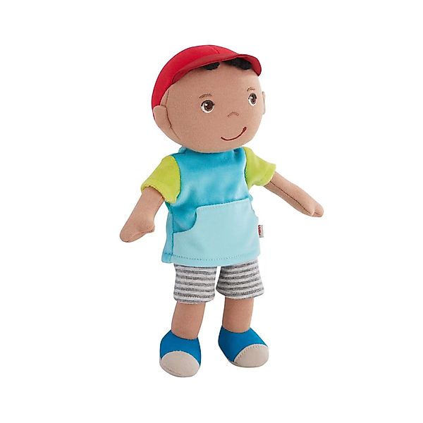 Haba Babypuppe HABA Kuschelpuppe Gabriel, Puppe günstig online kaufen