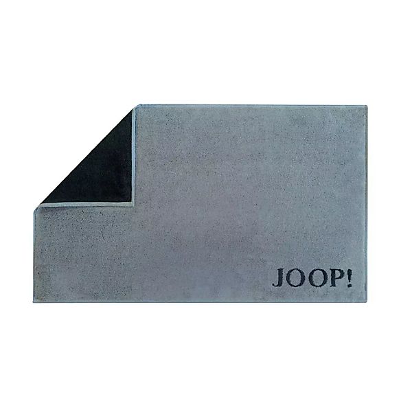 JOOP! Badematte Classic Doubleface 1600 Anthrazit/Schwarz - 91 50x80 cm Bad günstig online kaufen