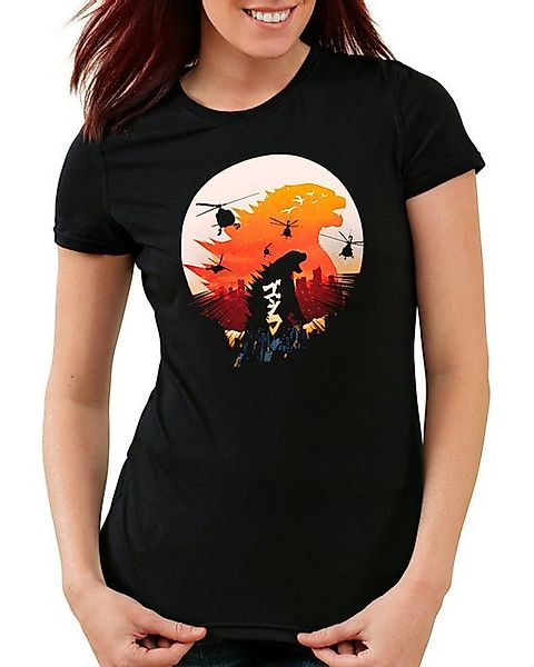 style3 T-Shirt Gojira Sunset godzilla gojira japan monster nippon tokio tok günstig online kaufen