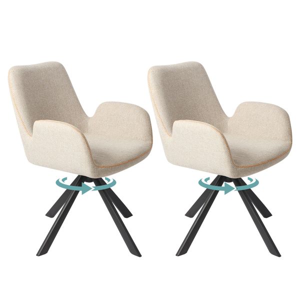 HOMAVO Esszimmerstuhl YZ7 Set 2 Stück günstig online kaufen