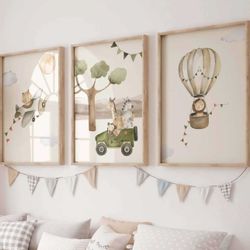 WANDKIND Poster Kinderzimmer Poster 3er Set günstig online kaufen