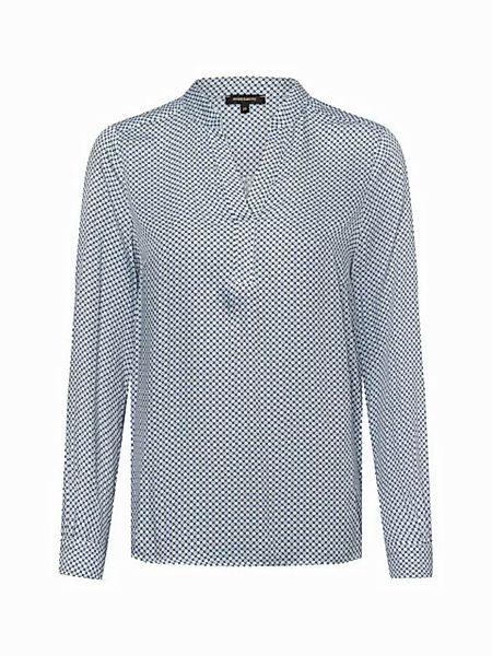 MORE&MORE Blusentop Viskosebluse Minimal-Print Herbst-Kollektion günstig online kaufen