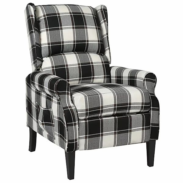 vidaXL Sessel Relaxsessel Verstellbar Mehrfarbig Stoff günstig online kaufen
