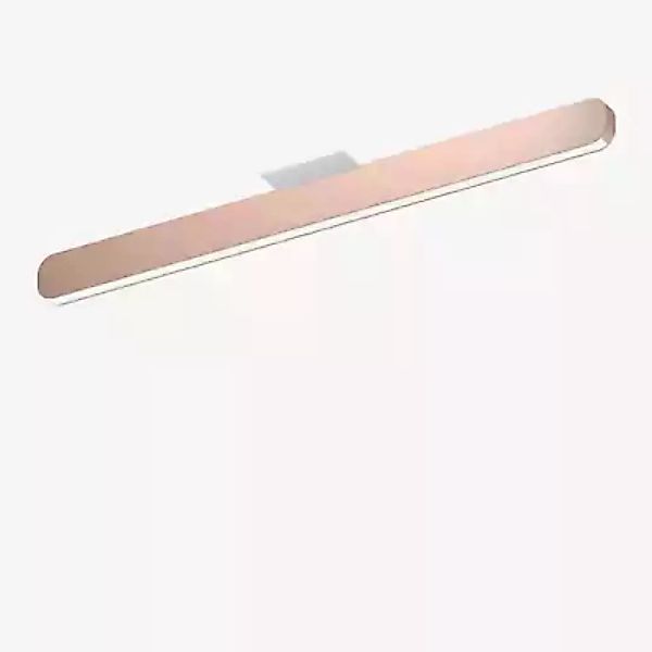 Occhio Mito Alto 70 Up Narrow Deckenleuchte LED, Kopf gold matt/Abdeckung w günstig online kaufen
