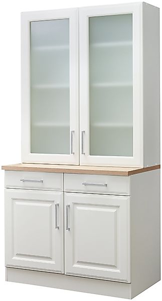 HELD MÖBEL Küchenbuffet Stockholm hochwertige MDF-Fronten, günstig online kaufen