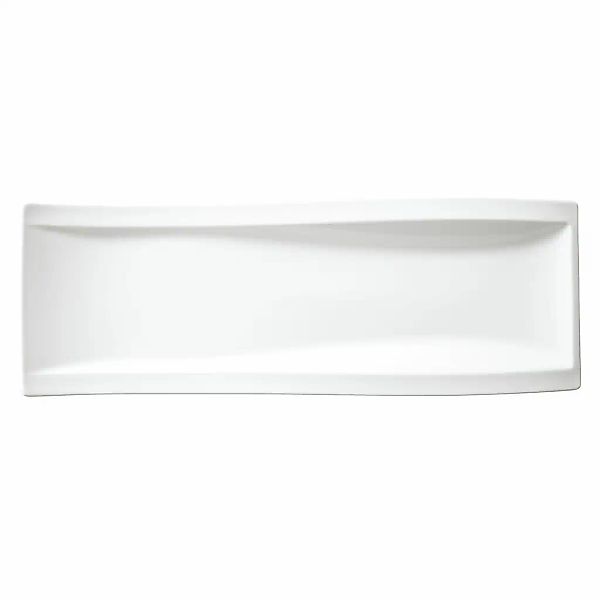 Villeroy & Boch Servierplatte "Antipastiteller NewWave 42 x 15 cm weiß" günstig online kaufen