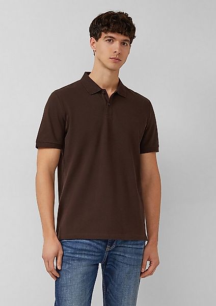 s.Oliver Kurzarmshirt Polo-Shirt Poloshirt aus Baumwoll-Piqué günstig online kaufen