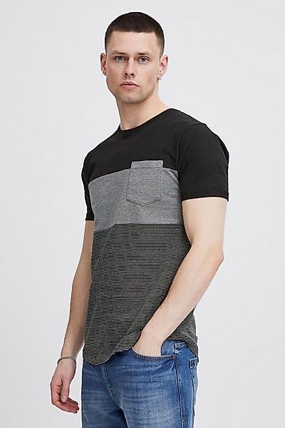 Indicode T-Shirt IDMorler T-Shirt im Colorblock-Look günstig online kaufen