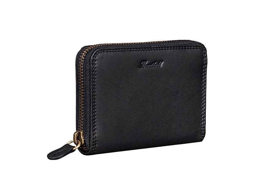 Benthill Geldbörse Klein Leder Mini Geldbeutel Damen RFID Portmonee Slim Po günstig online kaufen