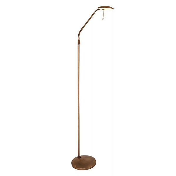 Bronze-Finish - LED-Stehlampe Zenith mit Dimmer günstig online kaufen