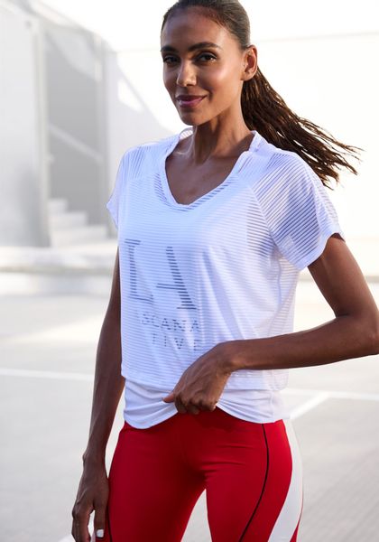 LASCANA ACTIVE Funktionsshirt 2 in 1 T-Shirt im Layer-Design günstig online kaufen