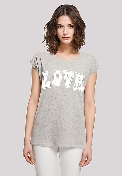 F4NT4STIC T-Shirt "Love University Valentinstag Herz", Premium Qualität günstig online kaufen
