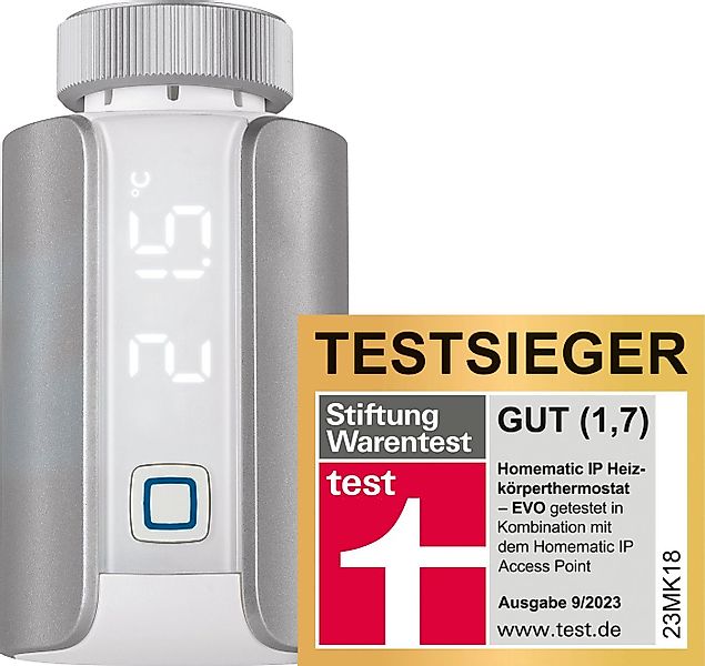 Homematic IP Heizkörperthermostat Evo, M30 x 1,5 (z.B.Oventrop, Danfoss), e günstig online kaufen