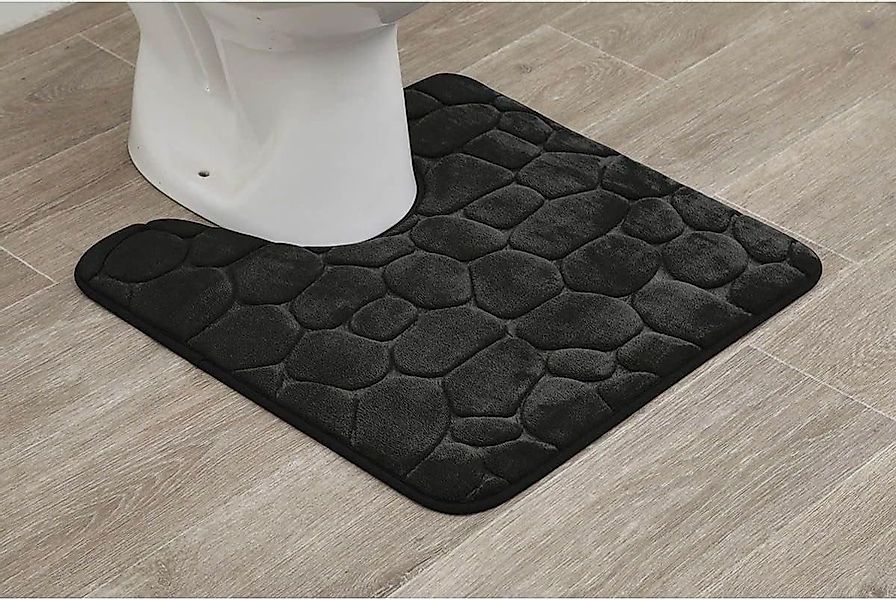 LikeKa WC-Vorleger mit Ausschnitt, Weicher Badezimmerteppich Badteppich mit günstig online kaufen