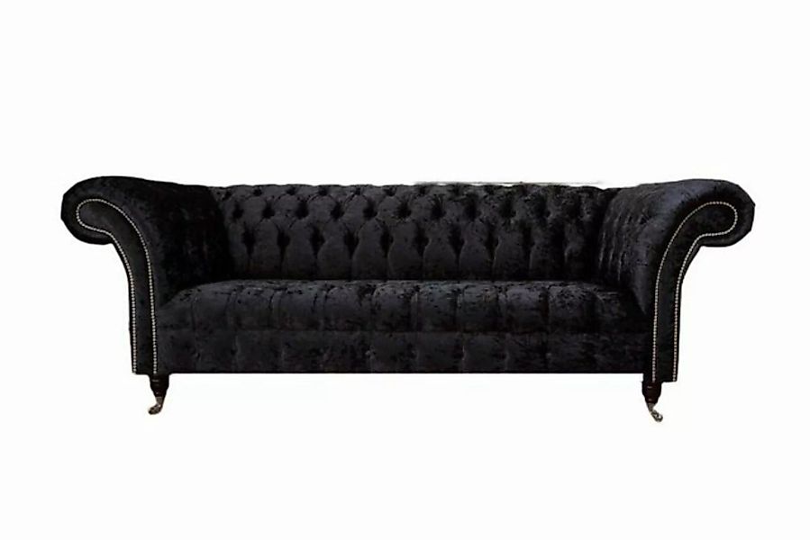 JVmoebel Sofa Sofa Luxus Textil Chesterfield Couch Sofas Polster Zweisitzer günstig online kaufen