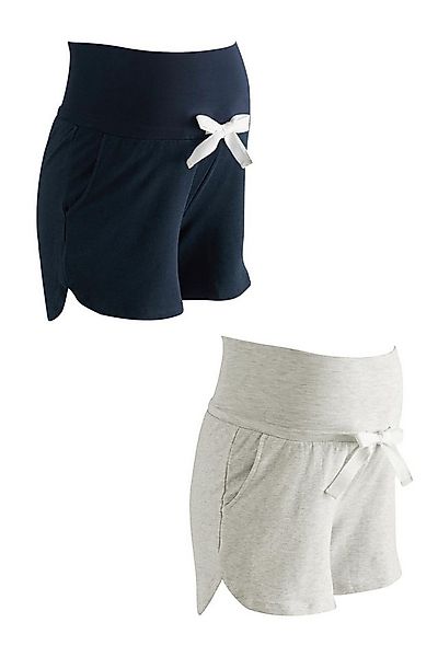 Seraphine Shorts Seraphine Loungewear-Shorts Umstandsmode, 2er-Pack (1-tlg) günstig online kaufen
