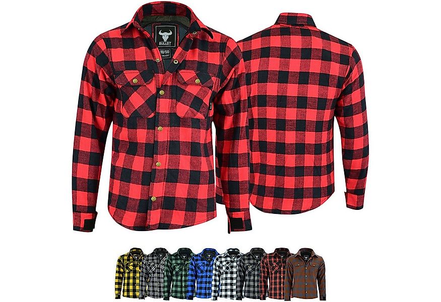 BULLDT Motorradjacke BLD1201 (mit 4 CE-Protektoren) BULLDT Herren Motorradh günstig online kaufen