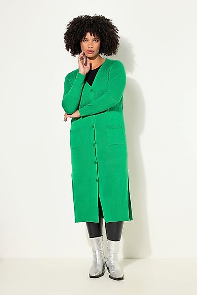 Angel of Style Langjacke Long-Strickjacke V-Ausschnitt günstig online kaufen
