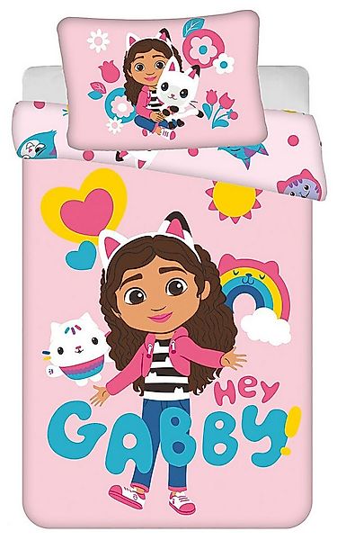 Disney Kinderbettwäsche Gabby´s Dollhouse, Renforcé, 2 teilig günstig online kaufen