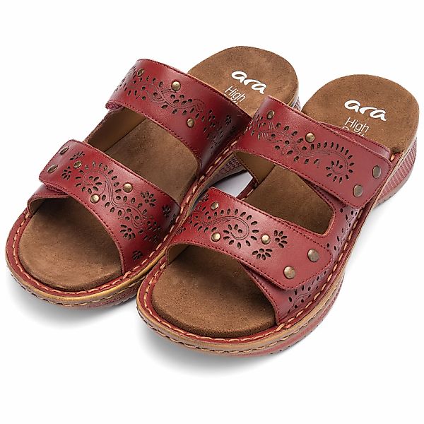 Ara Pantolette "HAWAII" Keilabsatz, Schlupfschuh, Sommerschuh, in G-Weite ( günstig online kaufen
