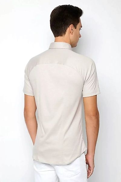 Desoto Short Sleeve Jersey Hemd Beige - Größe XXL günstig online kaufen