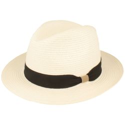 Breiter Strohhut Bogart Kofferhut mit UV günstig online kaufen