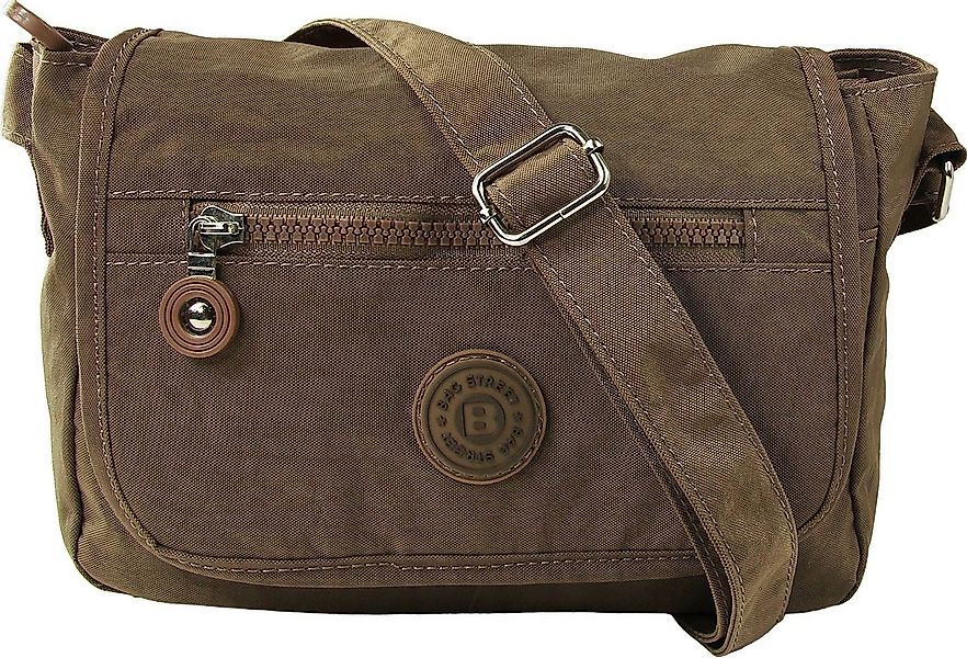 BAG STREET Umhängetasche Bag Street Nylon Umhängetasche braun Damen (Umhäng günstig online kaufen