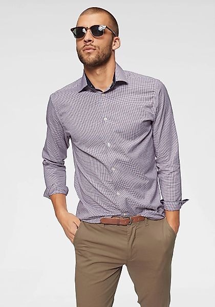 SELECTED Langarmhemd "SLHSLIMNEW-MARK SHIRT LS NOOS" günstig online kaufen