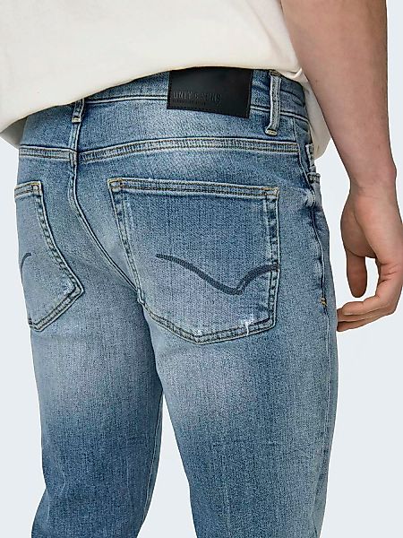 ONLY & SONS Slim-fit-Jeans ONSLOOM SLIM JAX DBD 9138 DCC DNM NOOS günstig online kaufen