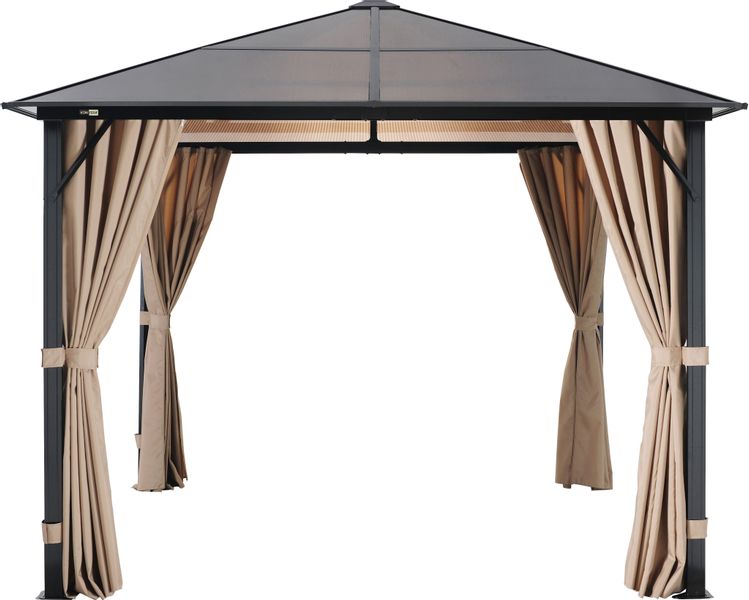 KONIFERA Pavillon »Aruba 2.0« Gestell aus Aluminium, Dach aus Polycarbonat- günstig online kaufen