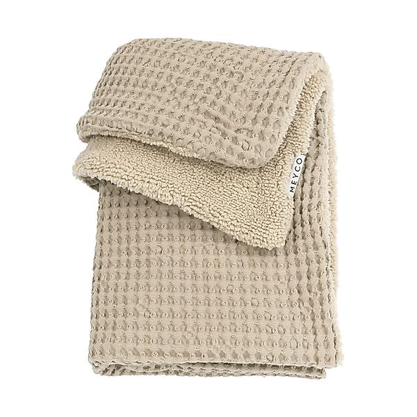 Babydecke 9999 Sand, Meyco Baby, 75x100cm günstig online kaufen