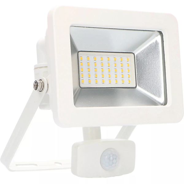 LED-Strahler 4000 K IP44 Sensor Sanan LED 30 W 3300 lm Weiß günstig online kaufen