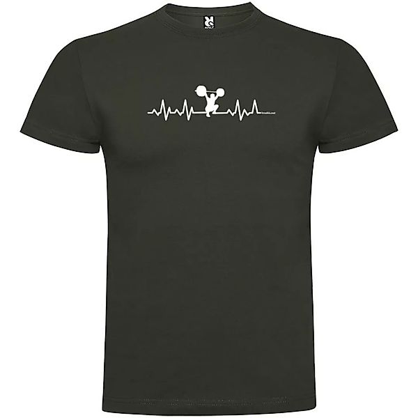 Kruskis Fitness Heartbeat Kurzärmeliges T-shirt 2XL Dark Grey günstig online kaufen