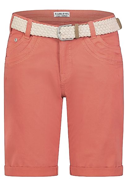 SUBLEVEL Bermudas Bermuda mit Gürtel günstig online kaufen