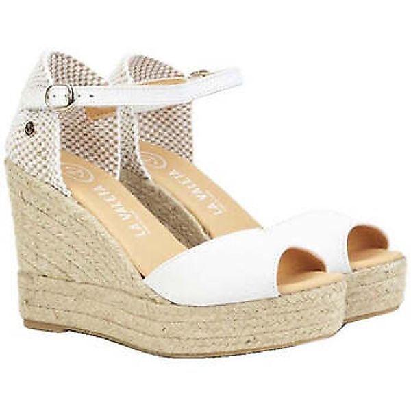 La Valeta  Espadrilles Charlene Peep Toe Blanco günstig online kaufen