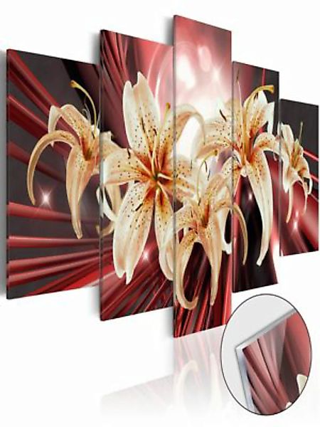artgeist Acrylglasbild The Magic of Passion [Glass] creme/rot Gr. 200 x 100 günstig online kaufen