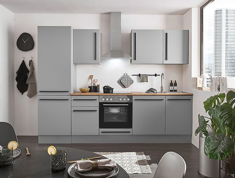 BASIC by Balculina Winkelküche »Denver, Küche BxHxT 280 x 211 x 60«, Breite günstig online kaufen