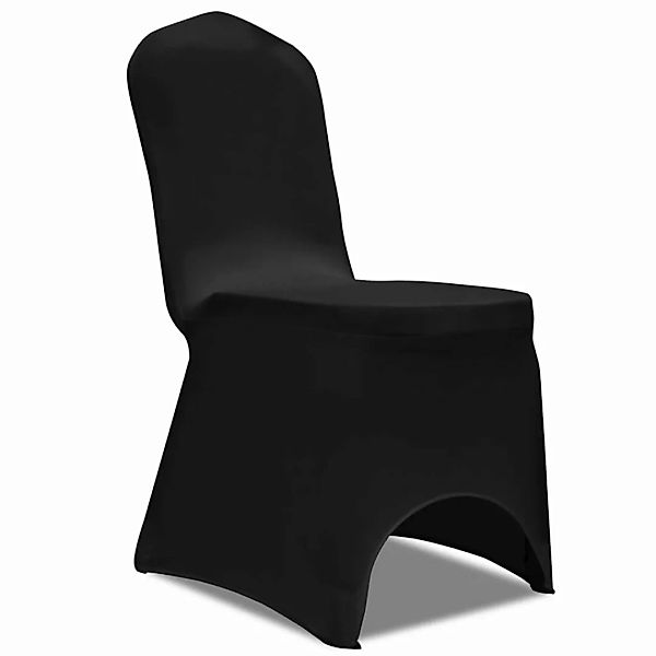Stretch-stuhlhussen 100 Stk. Schwarz günstig online kaufen