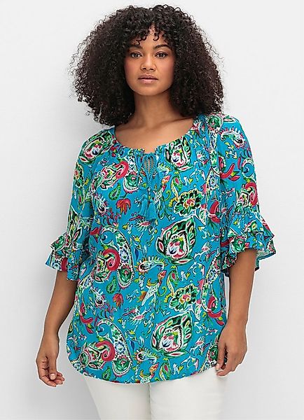 sheego by Joe Browns Klassische Bluse Tunika 3/4-Arm günstig online kaufen