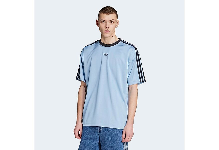 adidas Originals T-Shirt JACQUARD JERSEY lockere Passform, Rundhalsausschni günstig online kaufen